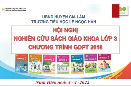 Hội nghị đề xuất lựa chọn sách giáo khoa lớp 3